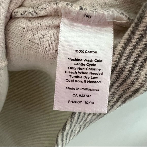Talbots Striped Sweatshirt Size Large - Picture 7 of 7